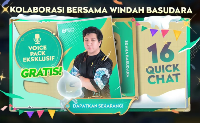 Honor of Kings Hadirkan Voice Pack Khas Windah Basudara untuk Pemain Indonesia!