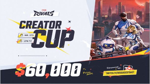 Disguised Toast Hadirkan Marvel Rivals Creator Cup 2.0, Siap Perebutkan Hadiah Besar!